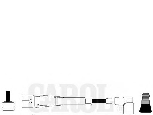 STANDARD 93-75 Ignition Cable